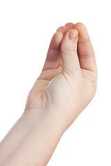 Image showing hand sign symbol