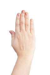 Image showing hand sign symbol