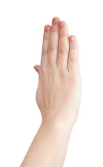 Image showing hand sign symbol