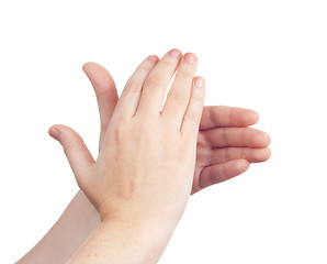 Image showing hand sign symbol