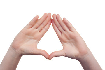 Image showing hand sign symbol