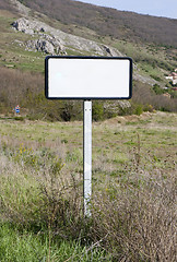 Image showing blank bulletin board