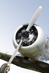 Image showing war propeller fighter plane