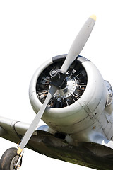 Image showing war propeller fighter plane