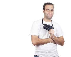 Image showing isolated photography man