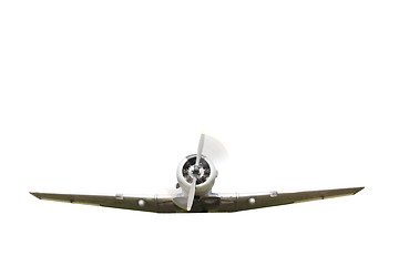 Image showing war propeller fighter plane