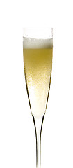 Image showing Champagne glass celebration