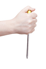 Image showing isolated screwdriver