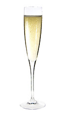 Image showing Champagne glass celebration