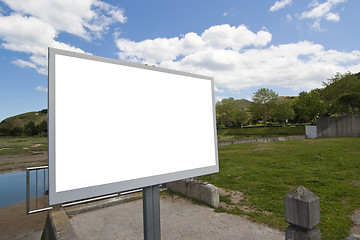 Image showing blank bulletin board