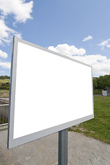 Image showing blank bulletin board