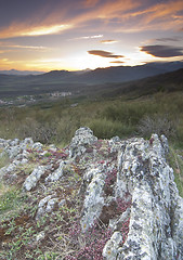 Image showing moutain range landscape
