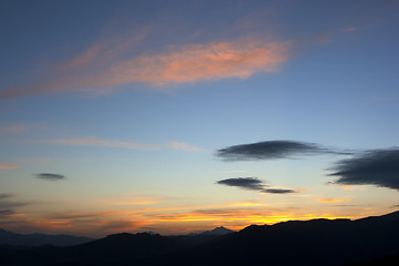 Image showing moutain range landscape