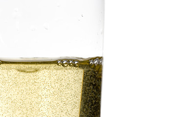 Image showing Champagne glass celebration