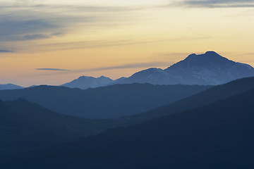 Image showing moutain range landscape