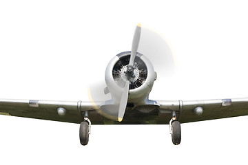 Image showing war propeller fighter plane