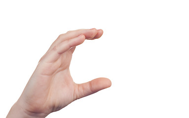 Image showing hand sign symbol