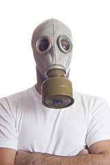 Image showing gas mask danger 