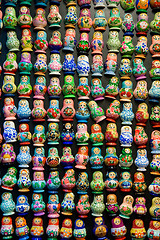 Image showing Matryoshka doll souvenirs.