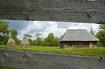 Image showing Typical farmer house.