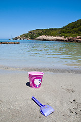 Image showing Toys at Cala d'Algairens