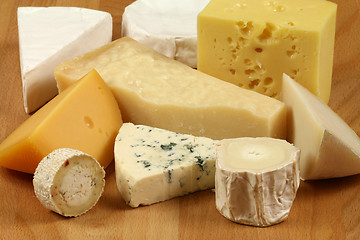 Image showing Cheese board