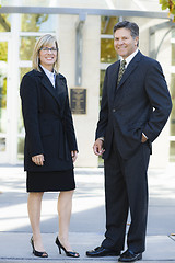 Image showing Two Businesspeople