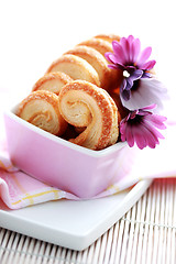 Image showing cookies with vanilla sugar