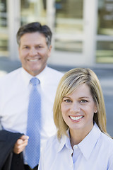 Image showing Two Businesspeople