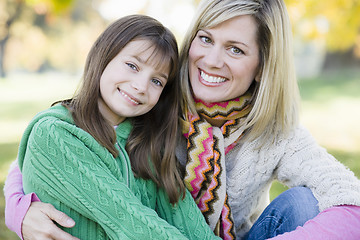 Image showing Mother and Daughter