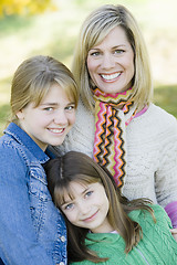 Image showing Mother and Daughters