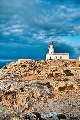 Image showing Cavalleria's cape lighthouse