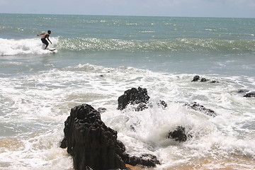 Image showing Bat beach