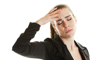 Image showing Headache Sufferer