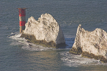 Image showing The Needles lighthouse