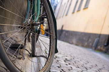 Image showing bicycle wheel