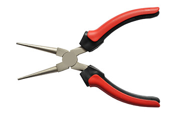 Image showing Flat-nose pliers