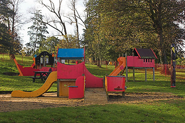 Image showing Childrens playground