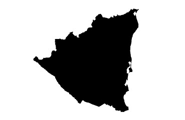 Image showing Republic of Nicaragua - white background