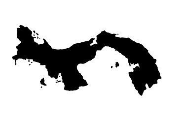 Image showing Republic of Panama - white background