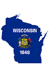 Image showing State of Wisconsin 
