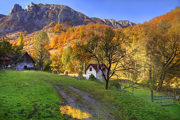 Image showing Rural autumn landscape