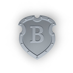 Image showing shield with letter B