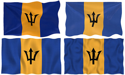 Image showing Flag of Barbados