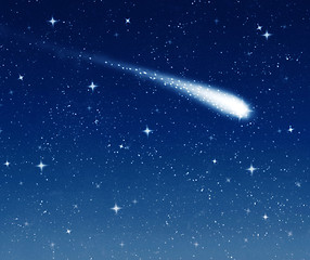 Image showing shooting star