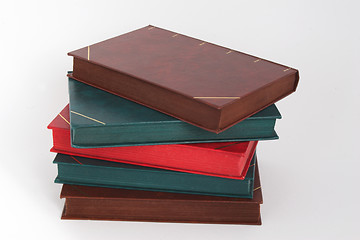 Image showing Pile of old books