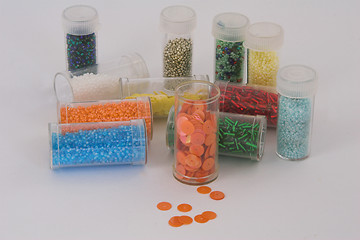 Image showing Sequins and beads