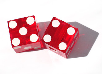 Image showing Red Dice