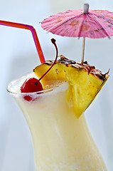 Image showing Pina colada cocktail