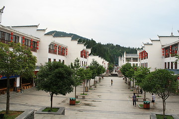 Image showing chinese town